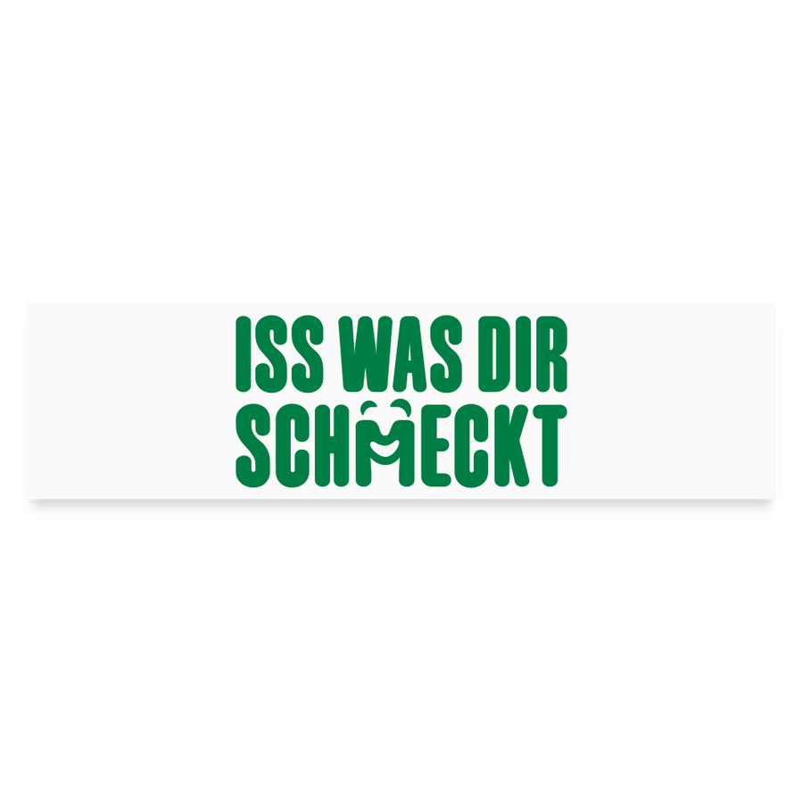 Autosticker - Mattweiß