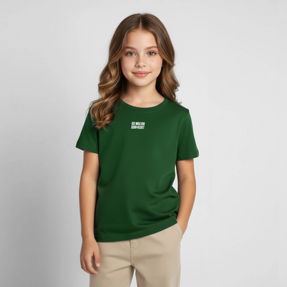 Kinder T-Shirt - Forstgrün 