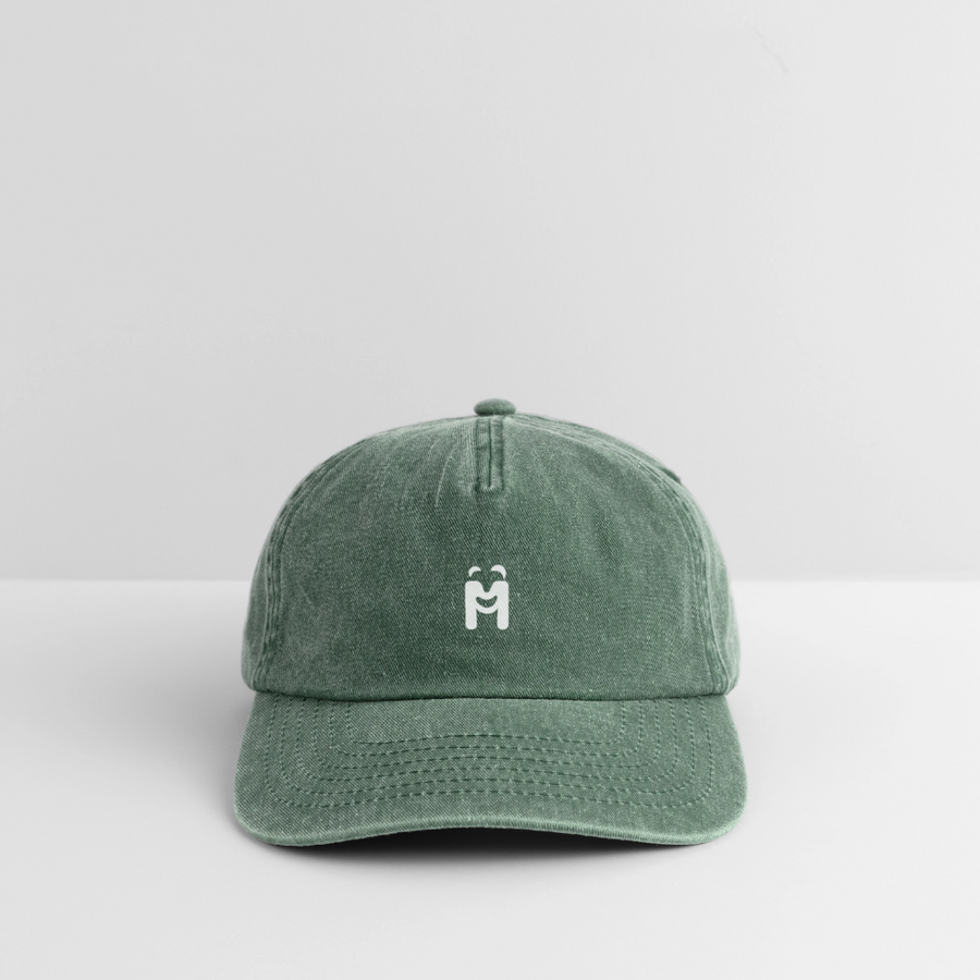 Vintage Cap - Vintage Flaschengrün 