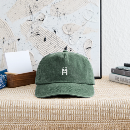 Vintage Cap - Vintage Flaschengrün 