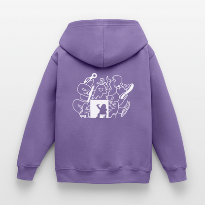 Kinder Hoodie - Lavendel