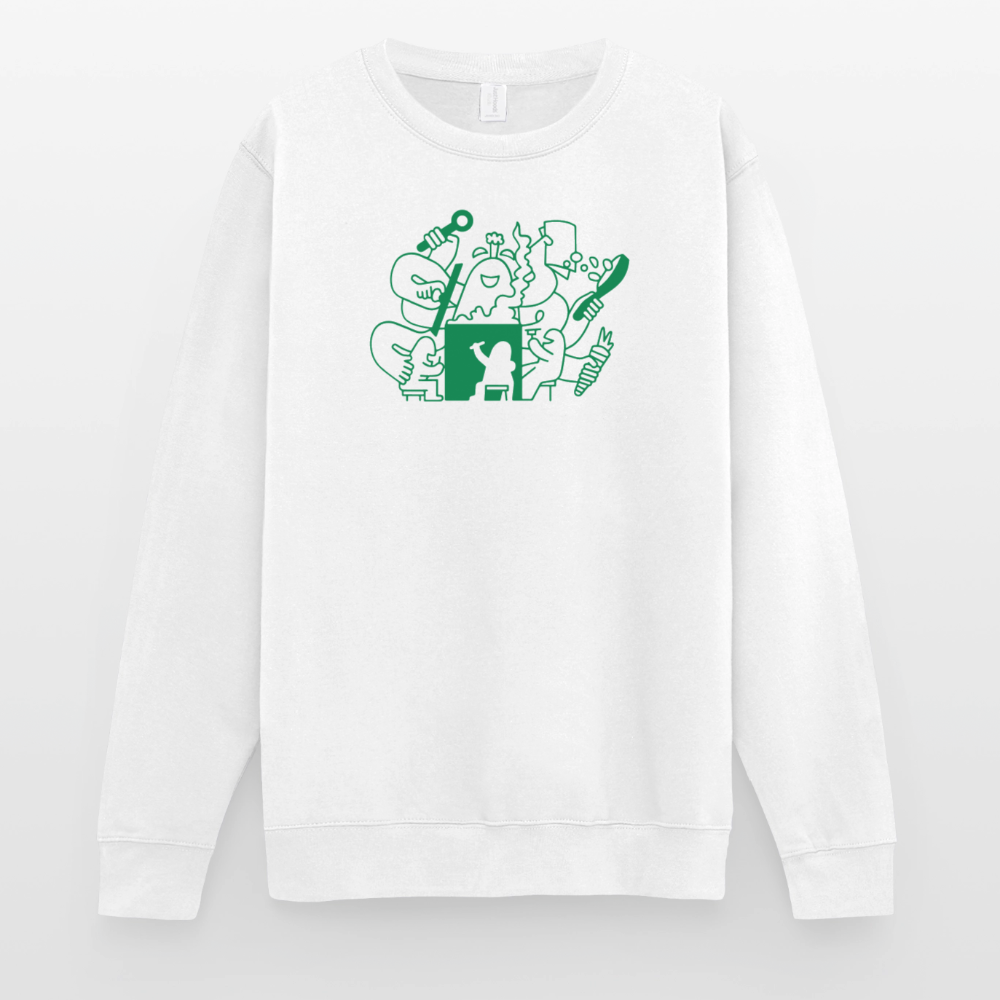 Unisex Pullover - Weiß