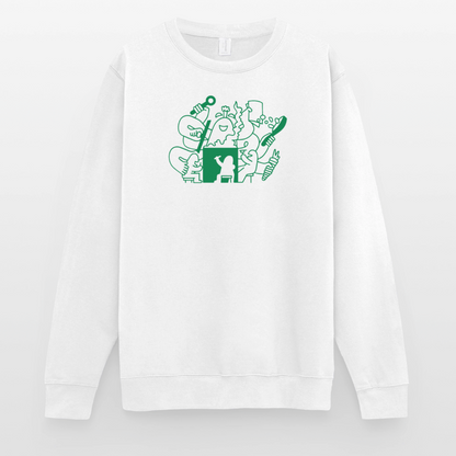 Unisex Pullover - Weiß