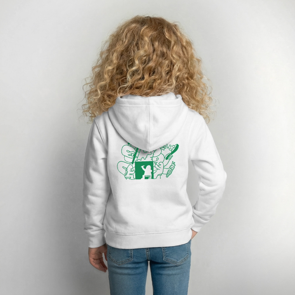 Kinder Hoodie - Weiß